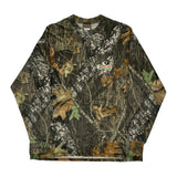 Jerzees Camo Sweatshirt - 2XL Khaki Cotton
