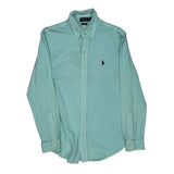Polo By Ralph Lauren Shirt - Medium Blue Cotton
