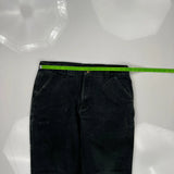 Carhartt Carpenter Trousers - 34W 34L Black Cotton