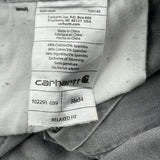 Carhartt Carpenter Pants - 36W 33L Gray Cotton Blend