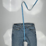 Levis 550 Jeans - 35W 29L Light Wash Denim