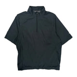Adidas Windbreaker - Large Black Polyester