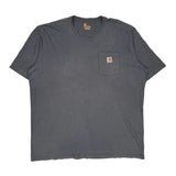 Carhartt T-Shirt - 2XL Gray Cotton