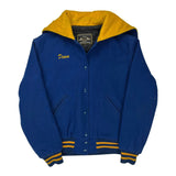 Holloway Varsity Jacket - Small Blue Wool