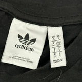 Adidas Striped T-Shirt - Small Green Cotton