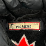 Racing Pro Racing Nascar Varsity Jacket - Large Red Polyester