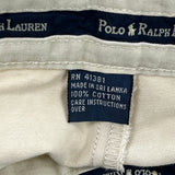 Polo By Ralph Lauren Trousers - 32W 29L Cream Cotton
