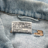 Wrangler Denim Jacket - Medium Light Wash Cotton