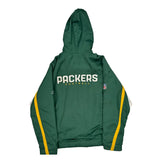 Packers Reebok Nfl Jacket - Medium Green Polyester