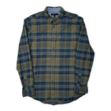 Tommy Hilfiger Checked Shirt - Medium Blue Cotton