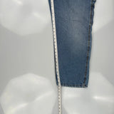 Big Mac Double Knee Carpenter Pants - 35W 30L Blue Cotton