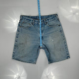 Carhartt Denim Shorts - 32W 9L Light Wash Cotton