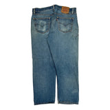 501 Levis Jeans - 34W 29L Blue Cotton