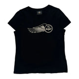 Harley Davidson T-Shirt - Large Black Cotton