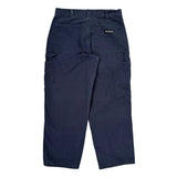 Dakota Grizzly Carpenter Trousers - 32W 32L Navy Cotton