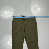 Tommy Hilfiger Chinos - 34W 30L Green Cotton
