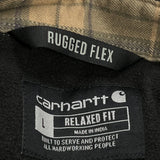 Carhartt Checked Flannel Shirt - Large Green Cotton