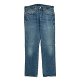 501 Levis Jeans - 33W 32L Blue Denim