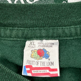 Lumberjack Walkathon Fruit Of The Loom Single Stitch T-Shirt - XL Green Cotton
