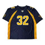 Mountaineers Starter Football Football Jersey - 2XL Navy Polyester