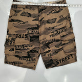 Boule Doy Cargo Shorts - 36W 12L Brown Cotton