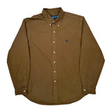 Ralph Lauren Shirt - XL Brown Cotton