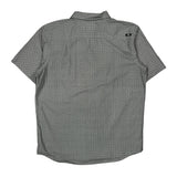 Oakley Short Sleeve Shirt - Medium Gray Cotton