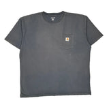 Carhartt T-Shirt - 2XL Grey Cotton