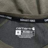 Carhartt Force Carhartt T-Shirt - XL Green Cotton