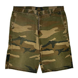 Dickies Camo Cargo Shorts - 34W 10L Khaki Cotton
