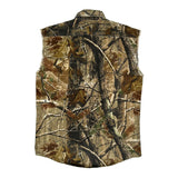 Realtree Camo Shirt - Medium Khaki Cotton Blend