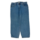 Levis Baggy Dad Jeans - 35W 29L Blue Cotton