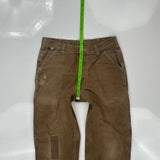 Carhartt Carpenter Trousers - 31W 32L Brown Cotton