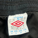 Umbro Sport Shorts - Small Black Polyester
