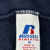 Russell Athletic 1/4 Zip - Medium Navy Cotton
