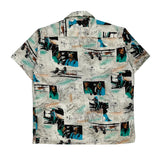 Sunlight Short Sleeve Shirt - Large Multicoloured Cotton