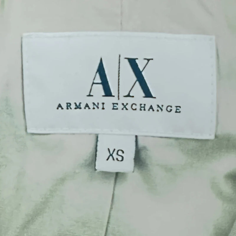 Armani Exchange Bomber Jacket - XS Beige Polyester