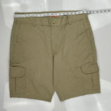 Dickies Cargo Shorts - 38W 11L Khaki Cotton