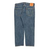 505 Levis Jeans - 36W 30L Blue Cotton