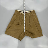 Cord Polo By Ralph Lauren Shorts - 25W UK 8 Brown Cotton