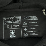 Patagonia Hoodie - Small Black Cotton