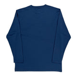 Dickies Long Sleeve T-Shirt - Large Blue Polyester