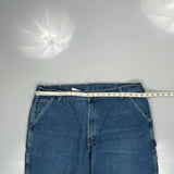 Carhartt Carpenter Jeans - 41W 30L Blue Cotton