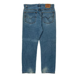 Levis Jeans - 35W 30L Blue Cotton