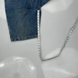 Wrangler Double Knee Denim Shorts - 36W 10L Blue Denim