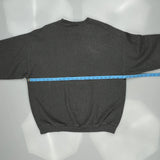 Champion Sweatshirt - Large Gray Cotton Blend