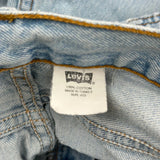 Levis Jeans - 27W 30L Light Wash Cotton
