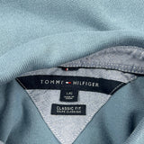 Tommy Hilfiger Polo Shirt - Large Blue Cotton