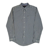 Tommy Hilfiger Checked Shirt - Large White Cotton