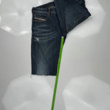 Diesel Denim Shorts - 32W 12L Dark Wash Denim